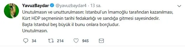 Tepki çeken Ekrem İmamoÄlu kararına en çok FETà ve PKK sevindi!