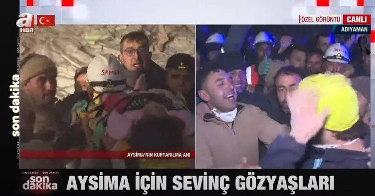 SON DAKİKA: Deprem bölgelerinde mucize hikayeler: Bırakın bir kere öpeyim!