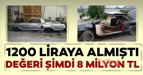 1200 liraya almıştı! Şimdi 8 milyona satılan aracın şaşırtan değişimi