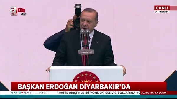 Cumhurbaşkanı Erdoğan'dan Diyarbakır’da flaş mesajlar