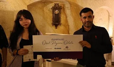 Adıyamanlı Dicle, deprem bestesiyle ödül aldı #nevsehir
