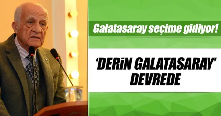Galatasaray seçime gidiyor!