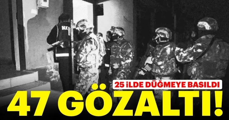 FETÖ’nün askeri mahrem yapılanmasına operasyon: 47 gözaltı