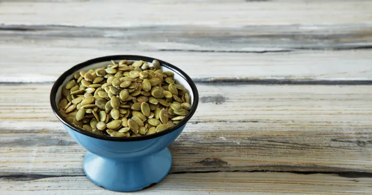 Sağlıklı atıştırmalık;kabak çekirdeği