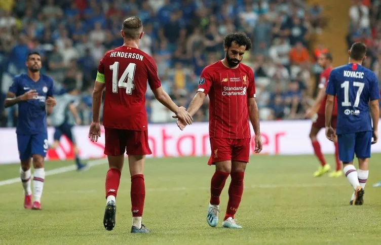 İşte Liverpool ve Chelsea arasında oynanan Süper Kupa finalinden kareler