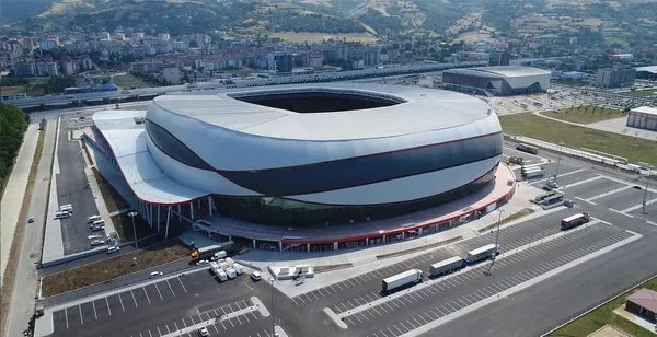 Samsun'un yeni stadı dünyanın en iyileri arasında