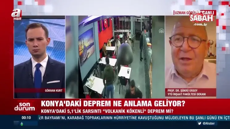 Prof Dr. Şükrü Ersoy Konya depremini değerlendirdi: Tektonik ya da volkanik kökenli deprem olabilir | Video