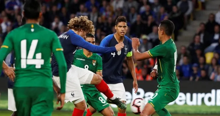 Fransa, Bolivya’yı 2 golle geçti