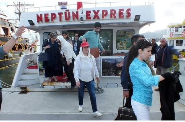 İranlı turistler Marmaris’e akın etti!