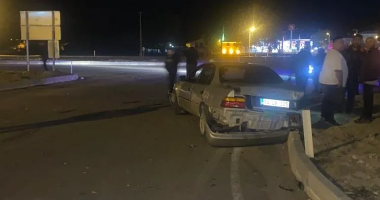 Bolu’da minibüs ile otomobil çarpıştı: 1 yaralı
