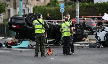 İsrailli bakanın aracı kaza yaptı, takla attı: 3 yaralı