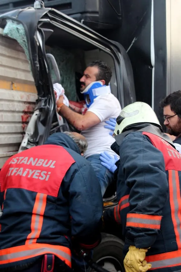 Tem’de zincirleme kaza