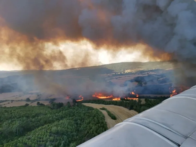 Son dakika haberi: Çanakkale’deki orman yangınını anlattı: Aynı anda aynı dumanın içinde birçok helikopter...