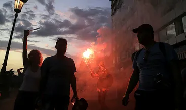 Yunanistan’da Türkiye karşıtı gösteri!