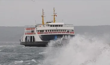 Bozcaada’da bazı feribot seferleri iptal
