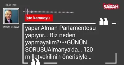 Yavuz Donat | İşte kamuoyu