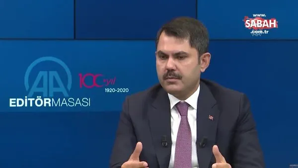 Çevre ve Şehircilik Bakanı Murat Kurum'dan önemli açıklamalar | Video