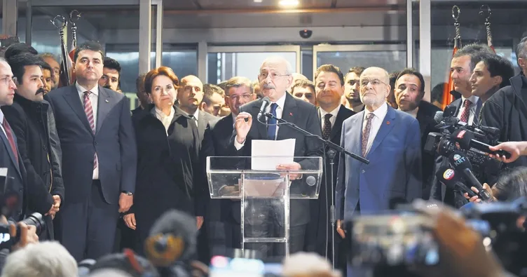 Altılı masa yedinci ortak HDP’ye teslim