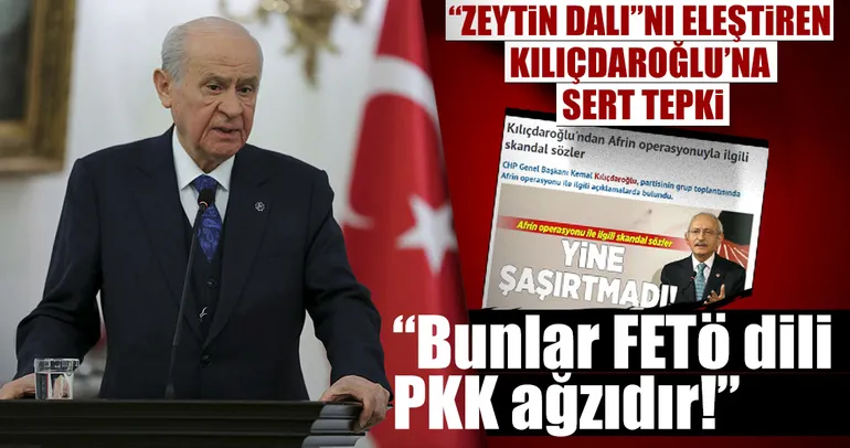 Devlet Bahçeli: Bunlar FETÖ dili PKK ağzıdır