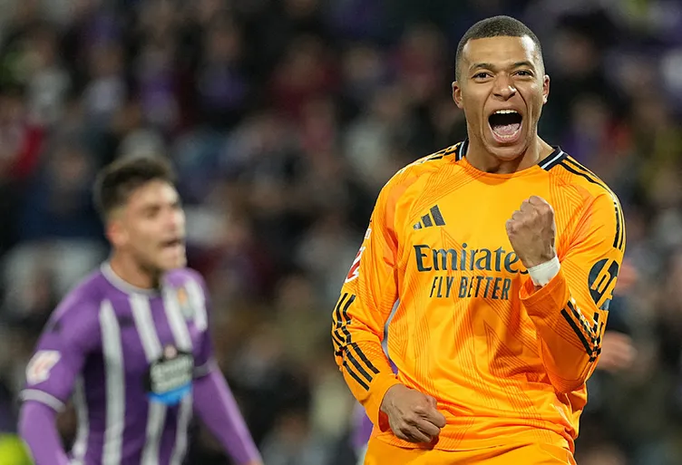 Arda Güler o pasıyla viral oldu! Mbappe, Real Valladolid - Real Madrid maçında bir ilki yaşadı...