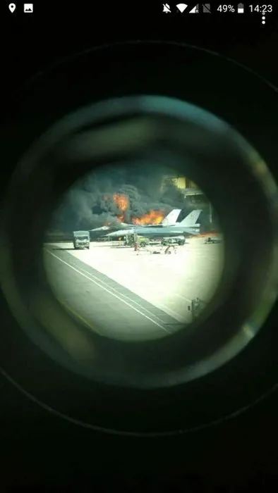 Belçika’da F-16 uçağı patladı