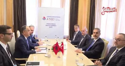 Bakan Fidan, Arnavutluk Cumhurbaşkanı Begaj ile görüştü | Video