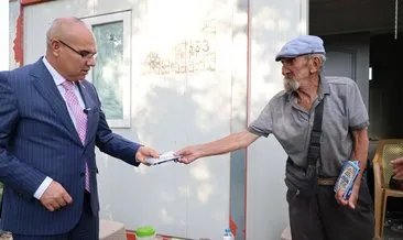 Sevdiğini 60 yıldır bekleyen “Memiş Dayı”yı Vali Koç ziyaret etti #agri