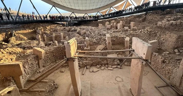 Göbeklitepe’de turist yoğunluğu