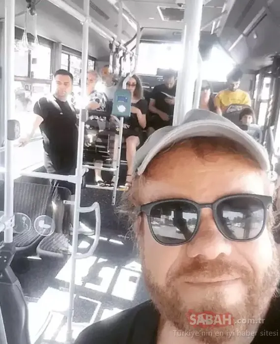 Atilla Atasoy belediye otobüsü ile şehir turu attı! Sosyal medya onu konuşuyor