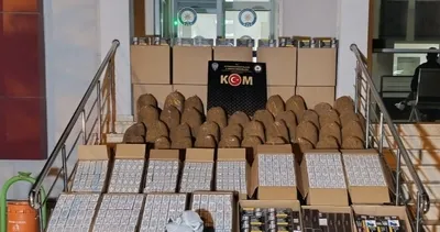 Bolvadin’de kaçak tütün operasyonu