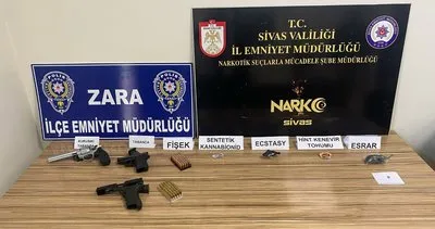 Sivas’ta uyuşturucu operasyonı: 4 tutuklama