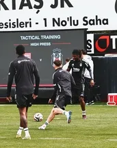 Beşiktaş kondisyon ve taktik çalıştı!
