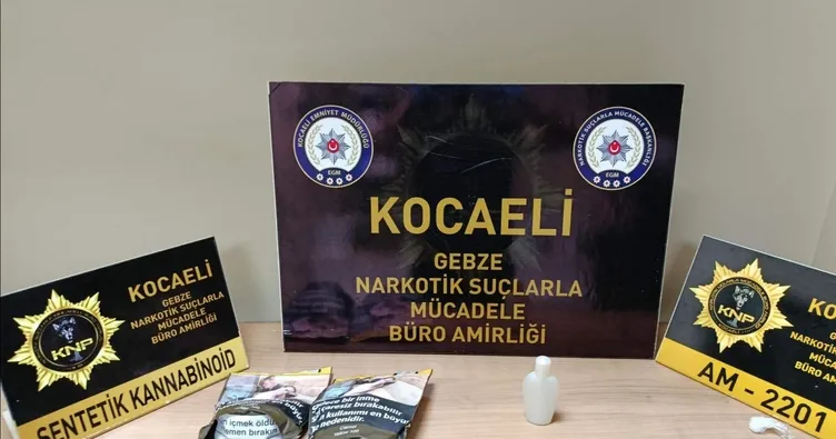 Kocaeli’de uyuşturucu operasyonu
