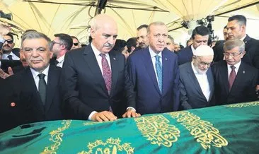 Milli Görüş çınarı Recai Kutan’a veda