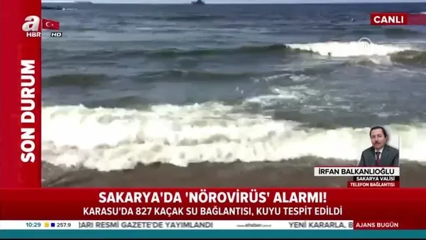 Sakarya Valisi İrfan Balkanlıoğlu'dan Sakarya'daki 'Nörovirüs' salgını hakkında son dakika flaş açıklama!