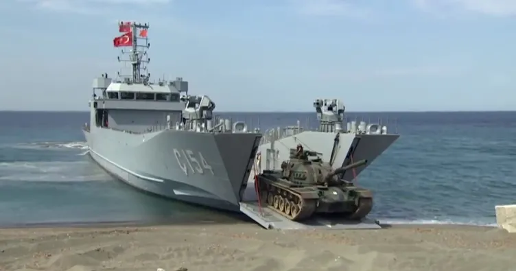 TSK’dan Akdeniz’de tatbikat