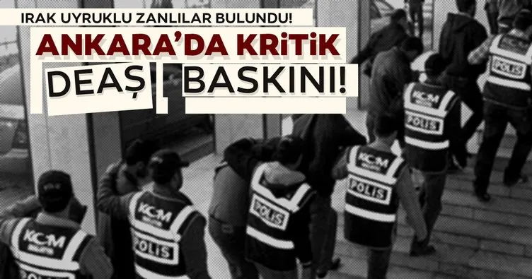 SON DAKİKA! Ankara’da büyük DEAŞ operasyonu: 16 kişi yakalandı