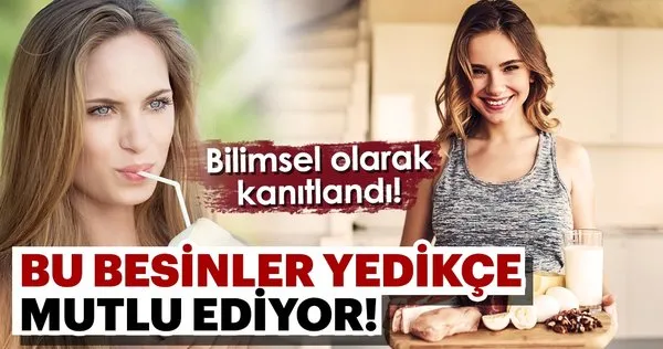 Bu besinlerin mutluluk verdiği kanıtlandı! İşte serotonin ve dopamin deposu besinler...