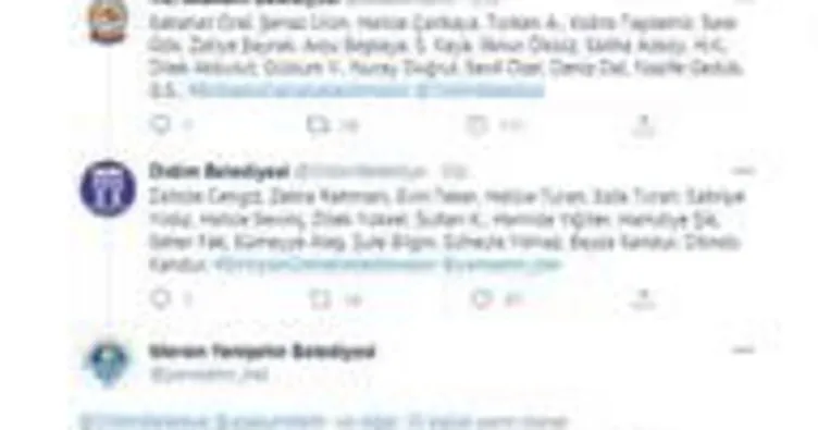 Kadına yönelik şiddete tweet zinciri