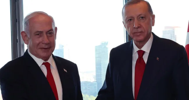 Cumhurbaşkanı Erdoğan Türkevi’nde Netanyahu’yu kabul etti Cumhurbaşkanı Erdoğan Türkevi’nde Netanyahu’yu kabul etti