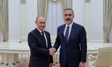 Bakan Fidan, Putin ile bir araya geldi!