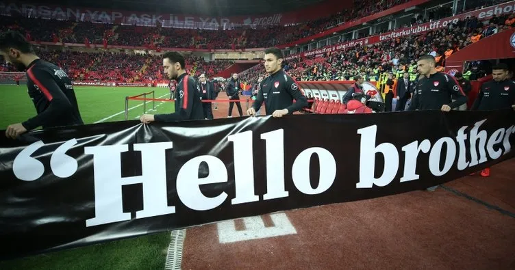 milli futbolculardan "Hello Brother" mesajı ile ilgili görsel sonucu