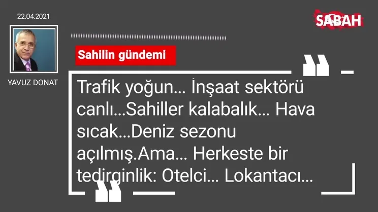 Yavuz Donat | Sahilin gündemi