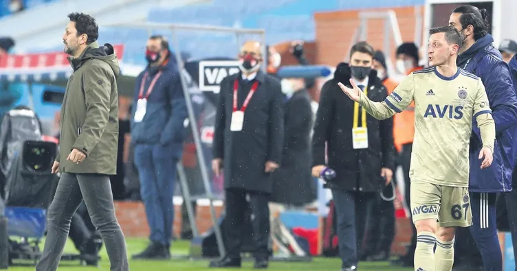 Oyundan alındı ‘Mesut’ olmadı