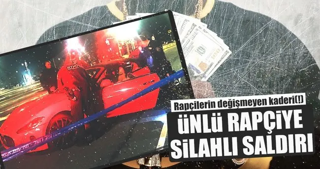 Rapçi Troy Ave’ye aracında saldırı