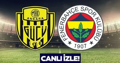 ANKARAGÜCÜ FENERBAHÇE MAÇI ATV CANLI İZLE | Türkiye Kupası Ankaragücü Fenerbahçe maçı canlı yayın izle