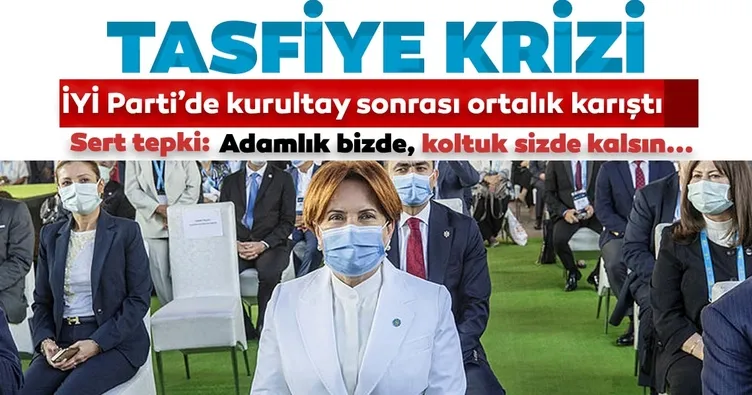 Son dakika: İYİ Parti'de tasfiye krizi! Kurultay sonrası ortalık karıştı: Koltuk sizde, adamlık bizde kalsın...