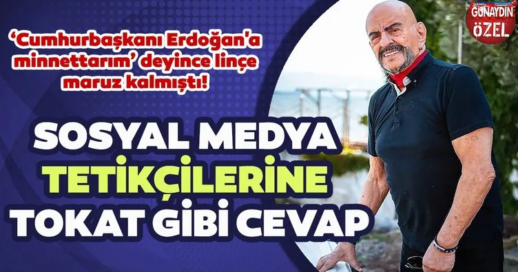 Alpay’dan sosyal medya tetikçilerine tokat gibi cevap