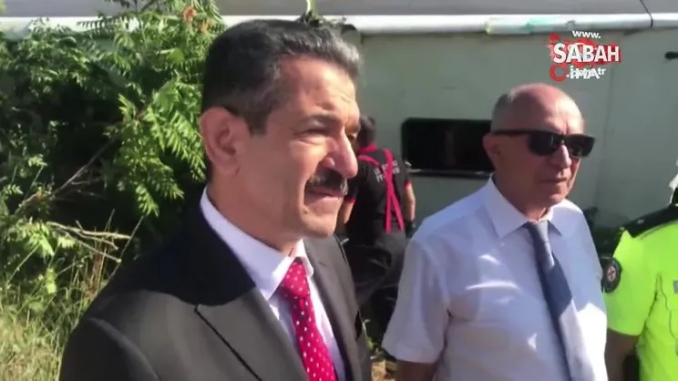 Kırklareli Valisi'nden feci kazaya ilişkin açıklama | Video