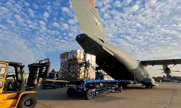 Gazze’ye askeri uçakla sağlık malzemeleri gönderilecek